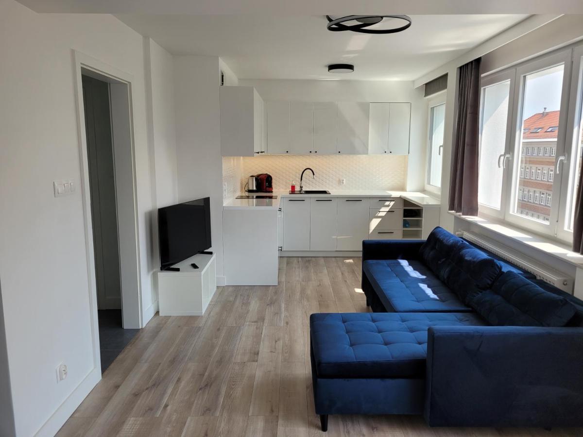 Apartamento Sloneczny Apartament Przy Filharmonii, Walach Chrobrego Szczecin Exterior foto
