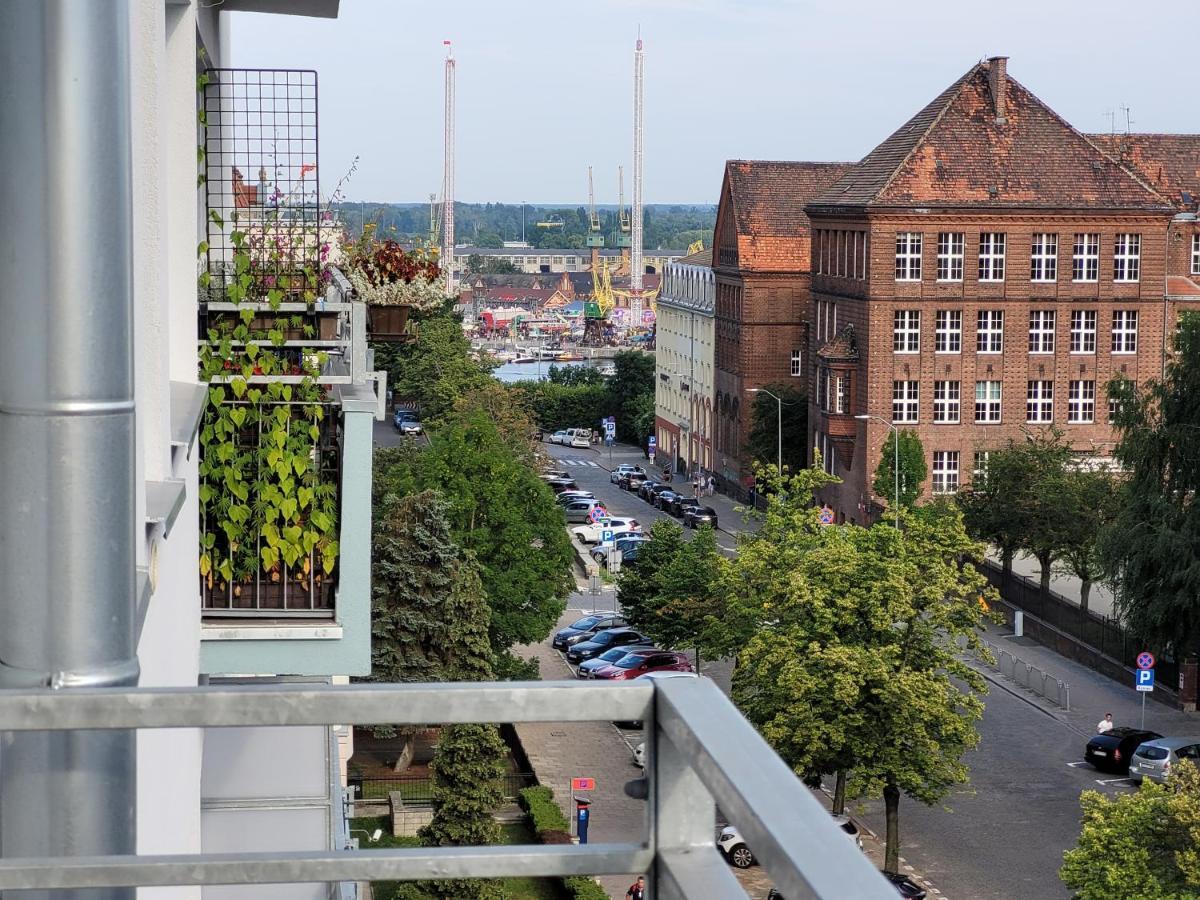 Apartamento Sloneczny Apartament Przy Filharmonii, Walach Chrobrego Szczecin Exterior foto