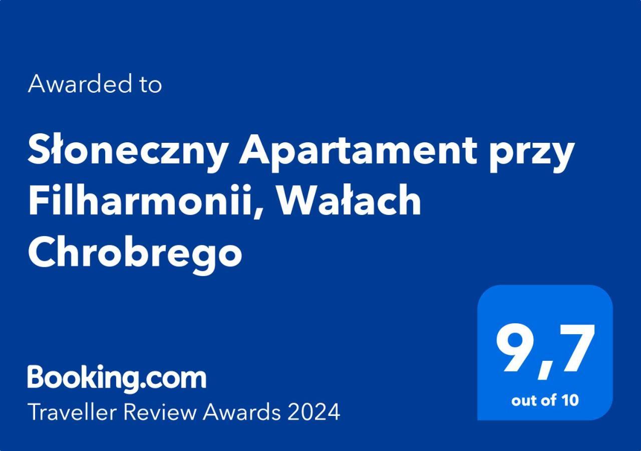 Apartamento Sloneczny Apartament Przy Filharmonii, Walach Chrobrego Szczecin Exterior foto